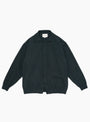 The 10G Polo Cardigan Blue Charcoal from Still By Hand at Couverture & The Garbstore
Front 