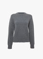 No 430 Jeanne Jumper Felt by Extreme Cashmere at Couverture & The Garbstore Ghost