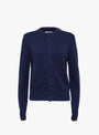 No 435 Little Lamb Jumper Navyby Extreme Cashmere at Couverture & The Garbstore Ghost
