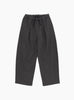 The Cotton Jersey Wide Pants Brown Charcoal from Still By Hand at Couverture & The Garbstore
Front 