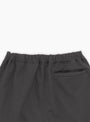 The Cotton Jersey Wide Pants Brown Charcoal from Still By Hand at Couverture & The Garbstore
back