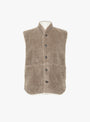 Tilda Vest in Mink from Sideline at Couverture & The Garbstore
Front 