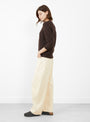 Loft Baby Crewneck Jumper Soil by Lauren Manoogian at Couverture & The Garbstore Model Side