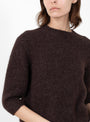 Loft Baby Crewneck Jumper Soil by Lauren Manoogian at Couverture & The Garbstore Model Detail