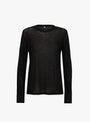 Long Sleeve Tee Black from Baseange at Couverture & The Garbstore
front 