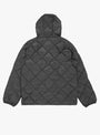 Base LT Down Hooded Jacket Charcoal Black from Hiking Patrol at Couverture & The Garbstore
back