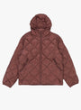 Base LT Down Hooded Jacket Maroon from Hiking Patrol at Couverture & The Garbstore 
Front 