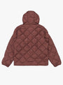 Base LT Down Hooded Jacket Maroon from Hiking Patrol at Couverture & The Garbstore 
back