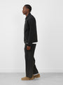 Waypoint Texture Trouser Dark Grey from Hiking Patrol at Couverture & The Garbstore
model side