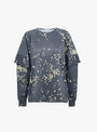 Star Snow Top Grey from Minä Perhonen at Couverture & The Garbstore
front 