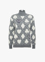 Forest Card Jumper Grey from Minä Perhonen at Couverture & The Garbstore 
front