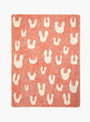 One Cat and Rabbits Small Blanket Scarlet from Minä Perhonen at Couverture & The Garbstore
top 