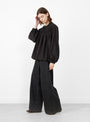 Teresa Shirt Black from RENATA BRENHA at Couverture & The Garbstore Model Side
