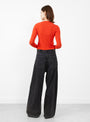 Celestial Knit Blood Orange from RENATA BRENHA at Couverture & The Garbstore Model Back