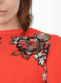 Celestial Knit Blood Orange from RENATA BRENHA at Couverture & The Garbstore Model Detail