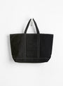 The Base Field Tote (L) from This is (an) in Black and Black at Couverture & The Garbstore
back