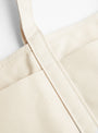 The Base Field Tote (XL) from This is (an) in White at Couverture & The Garbstore
detail
