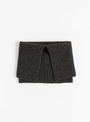 The Yak Collar in Charcoal from 7115 by Szeki at Couverture & The Garbstore
front 