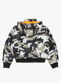 The Flight Bomber from Stüssy in Snow Camo at Couverture & The Garbstore
back