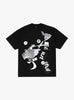 The Cutting T-Shirt from b.Eautiful comes in Black at Couverture & The Garbstore
front 