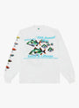 The Catch & Release LS T-Shirt from b.Eautiful in White at Couverture & The Garbstore
front 