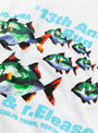 The Catch & Release LS T-Shirt from b.Eautiful in White at Couverture & The Garbstore
detail