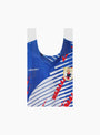 Soccer Jersey Reusable Bag XL Blue & White from b.Eautiful at Couverture & the Garbstore
back