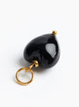 The Heart Pendant from Akua Objects in Black at Couverture & The Garbstore 
back
