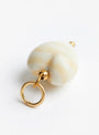The Heart Pendant from Akua Objects in Ivory at Couverture & The Garbstore back