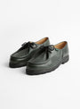 Michael Shoe Khaki Deer Leather from Paraboot at Couverture & The Garbstore 
angle 