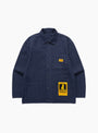 The Canvas Chore Shirt from Service Works in Dark Navy at Couverture & The Garbstore
front 