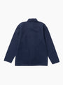 The Canvas Chore Shirt from Service Works in Dark Navy at Couverture & The Garbstore back