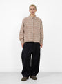 The Dean's Shirt in Cinnamon from Gander at Couverture & The Garbstore
model front 