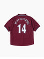 The Dreamcast Game Shirt from Sedan All-Purpose in Burgundy and Blue at Couverture & The Garbstore
back