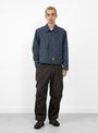 Vintage Washed Cotton Duck Jacket Charcoal from Sedan All-Purpose at Couverture & The Garbstore 
model front 