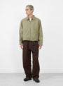 The Vintage Washed Cotton Duck Jacket from Sedan All-Purpose in Khaki at Couverture & The Garbstore
model front 