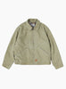 The Vintage Washed Cotton Duck Jacket from Sedan All-Purpose in Khaki at Couverture & The Garbstore
front 