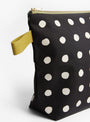The Mia Caviar Toiletry Bag L from La Cerise Sur Le Gâteau at Couverture & The Garbstore
detail