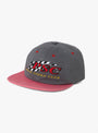 Michael Cap Polar Speed Club Grey and Red from Polar Skate Co. at Couverture & The Garbstore
front 