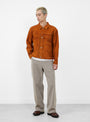 The Vintage Suede Leather No.213 Jacket from A.PRESSE at Couverture & The Garbstore
model front
