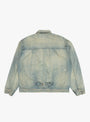 The 1st Type Denim Jacket from A.PRESSE in Bleach at Couverture & The Garbstore
back