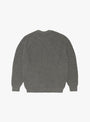 The Signature Crewneck from BATONER arrives in Melange Grey at Couverture & The Garbstore
back
