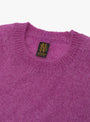 The Pure Mohair Crew Neck in Purple from BATONER at Couverture & The Garbstore
neckline