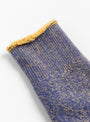 The Reversible Pile Socks Blue and Light Yellow from ROTOTO at Couverture & The Garbstore
detail 