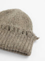 Fray Beanie Rock by Lauren Manoogian at Couverture & The Garbstore Detail