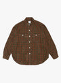 The St. Louis Shirt from Post O'Alls in Orange Block Plaid Flannel at Couverture & The Garbstore
ghost 