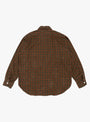The St. Louis Shirt from Post O'Alls in Orange Block Plaid Flannel at Couverture & The Garbstore
back