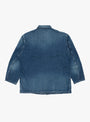 M41 Denim Coverall Jacket Medium Dark Blue Damage from CIOTA at Couverture & The Garbstore
back