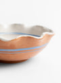 The Ripple Bowl from Casa De Folklore comes in Ecru at Couverture & The Garbstore
side 