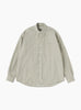 The Twill Plaid Big BD Shirt Beige and Grey from Sedan All-Purpose at Couverture & The Garbstore
front 